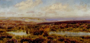 Fylingdales Moor Landschaft Brett John Fluss Ölgemälde